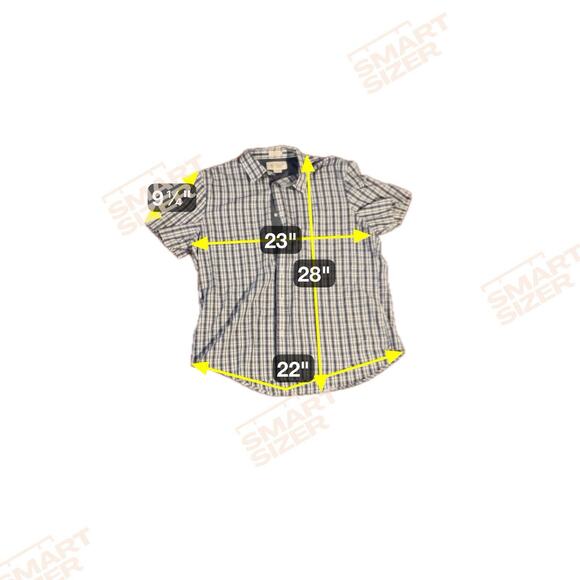 Original Penguin Men's XL Shirt, Casual Plaid Shirt, Short Sleeve‎ - Picture 3 of 7